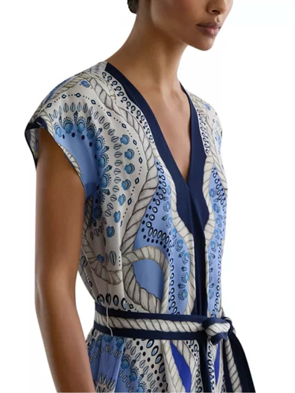 REISS Heidi Midi Dress in size 6 - Picture 3 of 6